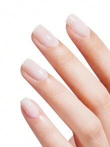 乳白色凝胶指甲油 15ml 1瓶套装 需UV灯固化 持久速干凝胶指甲油 适合DIY美甲 女性居家必备凝胶指甲油