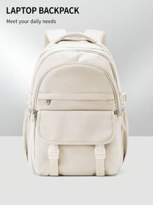 Wielowarstwowy i pojemny plecak, torba podróżna na rzeczy osobiste, zatwierdzony do lotu, plecak podręczny o dużej pojemności, plecak na laptopa z opcją wielokolorową, wodoodporna torba na bagaż podręczny, prosty i modny plecak podróżny unisex z paskiem na bagaż, plecak z ochroną kręgosłupa redukującą obciążenie, wygodny do dojazdów do pracy i szkoły, plecak podróżny na laptopa zatwierdzony przez linie lotnicze, minimalistyczny, wszechstronny plecak szkolny, plecak z nylonowej tkaniny, torba z ochroną kręgosłupa redukującą obciążenie - A - Zobacz 4