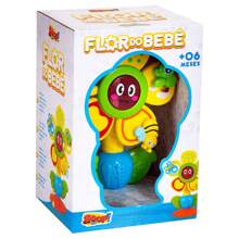 Brinquedo Didático Flor Do Bebê Musical Com Luz e Som Educativo - Zoop Toys - Amarelo - Visão 8