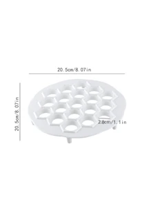 One Piece 19 Holes Kitchen Utensils Pasta Press Making Dumpling Mold Dumpling Mold Maker DIY Manufacturer Dumpling Mold Pasta Shape - Multicolor - View 2