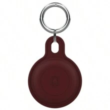 1pc Silicone Protective Case For Airtag Tracker - 360° Full Body Protection, Waterproof, Dust-Proof, Anti-Fingerprint, Anti-Scratch, Anti-Drop, Includes Metal Keychain, Multiple Colors Available, Great Gift - Multicolor - View 16