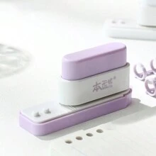 1pc 5-Hole Punch, Ring Binder Punch For B5 Loose Leaf, A4/A5 Paper Puncher Back To School,Back To School,School Supplies - 1 Pc - View 3