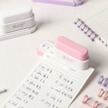 1pc 5-Hole Punch, Ring Binder Punch For B5 Loose Leaf, A4/A5 Paper Puncher Back To School,Back To School,School Supplies - 1 Pc - View 5