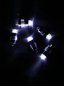 LED 螺旋式气球灯，子弹形装饰照明灯泡，适用于纸灯笼，防水派对照明，适用于生日庆祝 - 多色 - 查看 14