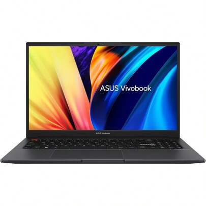 ASUS VivoBook S 15 Slim Laptop, 15.6" FHD Display, AMD Ryzen 5 5600H CPU, AMD Radeon Graphics, 8GB RAM, 512GB SSD, Windows 11 Home, Fingerprint Reader, Black