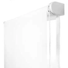 Ecommerc3 优质定制半透明卷帘尺寸 95x240 面料尺寸 92x235 - 銀色 - 查看 3