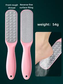 Double-Sided Professional Foot File, Stainless Steel Callus Remover For Cracked Heels, Calluses, Dry Skin, Corn Removal, Foot Dead Skin Scraper - Multicolor - View 10