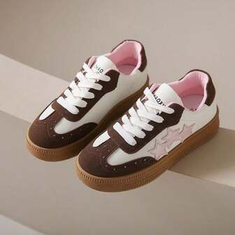 女士休闲运动鞋，时尚运动系带鞋，色彩鲜艳，轻便透气，适合运动和街头穿着