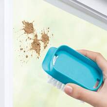 4-In-1 Glass Cleaner Brush, Multipurpose Window Cleaner For Scraping, Wiping, Scrubbing And Spraying, Creative Household Cleaning Tool For Bathroom, Mirror, Window, Glass, Tile, Cleaning Gadgets, Cleaning Supplies - Blue - View 10