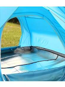 1 Tấm Nhôm Dày Màng Chống Ẩm, Thảm Dã Ngoại Ngoài Trời, Lều Cắm Trại Thảm Ngủ - trắng - Xem 3