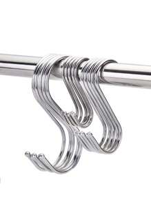 5pcs S-shaped Hook - Silver - View 1