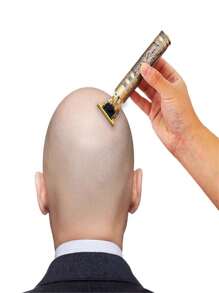 Professional Electric Random Designer Hair Clipper - 金色 - 查看 9