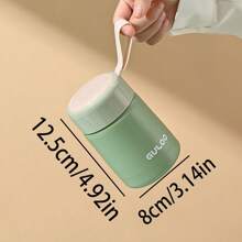1PC Minimalist Mini Warm Color 350ML Insulated Cup, Women's Portable Stainless Steel Insulated Cup, Gift Cup, Cute Student Water Cup, Portable And Long-Lasting Insulated Water Cup, Coffee Cup [Logo Casual/Color Difference Small] Back To School