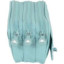 TRIPLE BIG KAPPA BASICS "BLUE" TOOLCASE - Spacious And Practical Pencil Case - Versatile For Every Day - Modern And Elegant Design - Multicolor - View 3