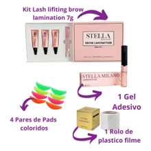 Stella Milano Complete Brow Lamination Lash Lifting Kit - Pink - View 1