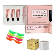 Stella Milano Complete Brow Lamination Lash Lifting Kit - Pink - View 2