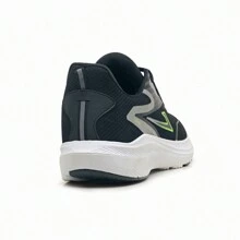 Tenis Masculino Tamanho Especial Número Grande Esportivo 43 ao 48 - Preto/Verde - Visão 6