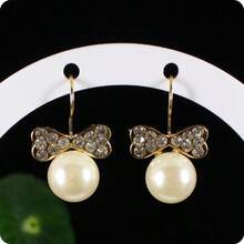 Stylish Acrylic Round Earring Display Stand Hanging Jewelry Holder Photography Props Rack Black White Transparent Ear Studs Organizer - Multicolor - View 6