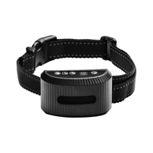 Rechargeable Electric Pet Bark Training Collar Waterproof Anti Bark Dog Collar - Black - View 10