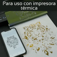 Papel Hectográfico Transfer para Tatuar 20PZS Tattoo - Azul - Ver 5