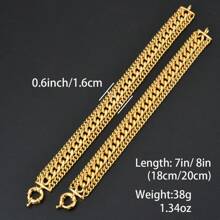 1 pièce Bracelet large classique avec motif géométrique croisé, polyvalent pour un port quotidien, cadeau de vacances