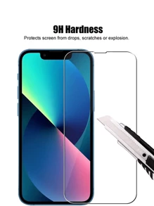 6 In1 Screen Protector [3PCS Phone Front Protective Glass + 3PCS Back Camera Lens Screen Protector] Compatible With IPhone With Camera Lens Protector Ultra HD Screen Tempered Glass 9H Hardness Scratch Resistant Compatible With IPhone 16/16 Plus/16 Pro/16 Pro Max/15/15Pro/15Plus/15Promax/14/13/12/11 Gift For Birthday, Family, Friends Phone Screen Protector, Phone Accessories