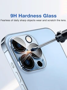 6 In1 Screen Protector [3PCS Phone Front Protective Glass + 3PCS Back Camera Lens Screen Protector] Compatible With IPhone With Camera Lens Protector Ultra HD Screen Tempered Glass 9H Hardness Scratch Resistant Compatible With IPhone 16/16 Plus/16 Pro/16 Pro Max/15/15Pro/15Plus/15Promax/14/13/12/11 Gift For Birthday, Family, Friends Phone Screen Protector, Phone Accessories