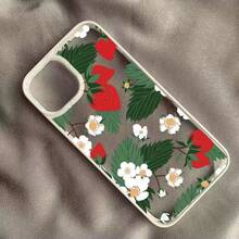 Summer Strawberry Couple Phone Case Compatible With Apple IPhone Models Including 11/12/13/14/15/7/8/7P/8P/XSMax - Multicolor - View 6