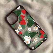 Summer Strawberry Couple Phone Case Compatible With Apple IPhone Models Including 11/12/13/14/15/7/8/7P/8P/XSMax - Multicolor - View 3