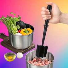 1pc Meat Chopper, Vegetable Grater For Meat, Potato, Salad, Tomato, Mixing Rice And Meat, Food Grinder - Multicolor - View 4