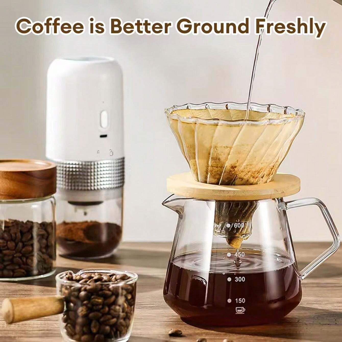 Macinacaffè Elettrico 200W - Macinino Per Caffè, Spezie E Semi In Acciaio Inox - Foto 8