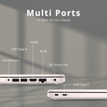 HP Stream 14" HD Lightweight Laptop, Intel Celeron N4120, Up To 16GB RAM, 224GB Storage(64GB EMMC + 160GB Docking Station), Intel UHD Graphics, HD Webcam, 1 Year Office 365, WiFi, Bluetooth, Win 11s