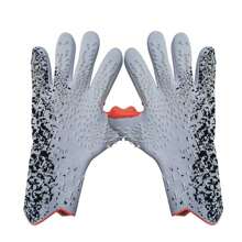 Gants de gardien de but Forte prise Anti-dérapant Gants de soccer, Gants de gardien de but de soccer respirants pour enfants, jeunes et adultes