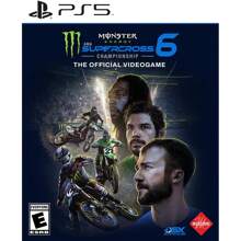 Monster Energy Supercross 6 For PlayStation 5  [VIDEOGAMES] Playstation 5 - Multicolor - View 1