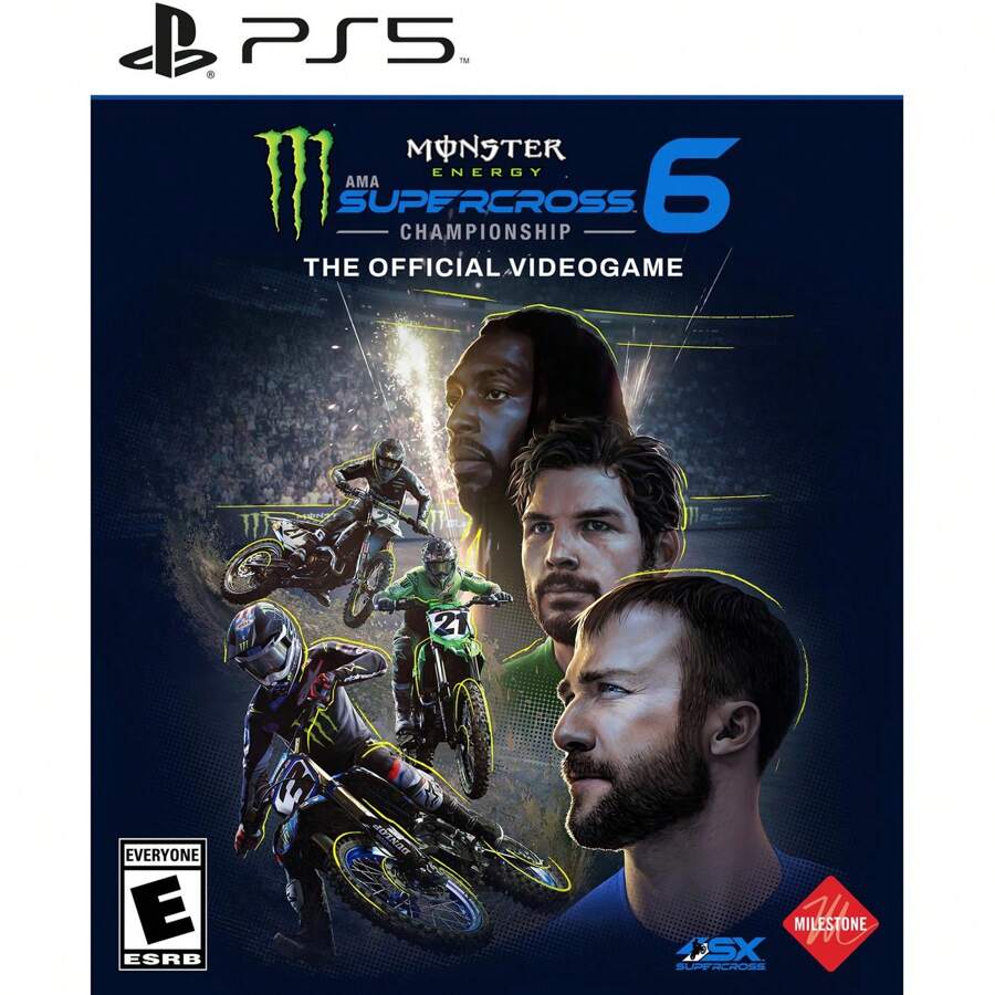 Monster Energy Supercross 6 For PlayStation 5  [VIDEOGAMES] Playstation 5 - Multicolor - View 1