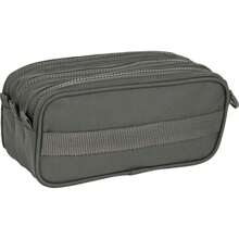 TRIPLE BIG KAPPA BASICS "GREY" TOOLCASE - Spacious And Practical Pencil Case - Versatile For Every Day - Modern And Elegant Design - Multicolor - View 4