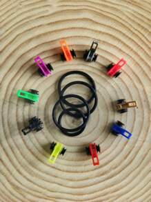 5/10 Sets Secure Fishing Hook Keeper Holder - Organize And Protect Your Hooks With Durable ABS Material For Efficient Fishing And Outdoor Activities - Compact And Space-Saving Design - Multicolor - View 4