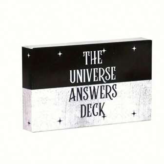 The Universe Answers Oracle Cards - Mystical Board Game Deck For Ages 14+, Collectible Edition