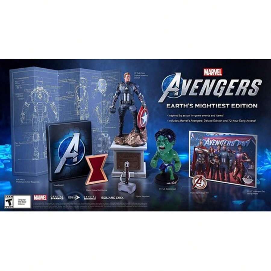 Playstation - 's Avengers: Earth's Mightiest Edition For PlayStation 4  [VIDEOGAMES] PS 4 - Multicolor - View 1