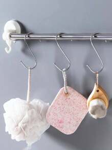 5pcs S-shaped Hook - Silver - View 5