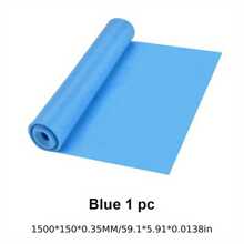 1pc Workout Pilates Workout Latex Elastische Weerstandsband, Voor Fitness Thuis Oefeningen in de Gym