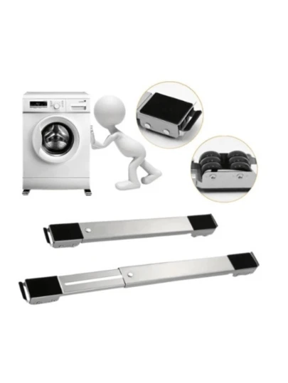 YYM ELETRONICOS Rodas de Carrinho de Apoio Base Universal Móvel para Móveis, Geladeira, Fogão e Máquina de Lavar