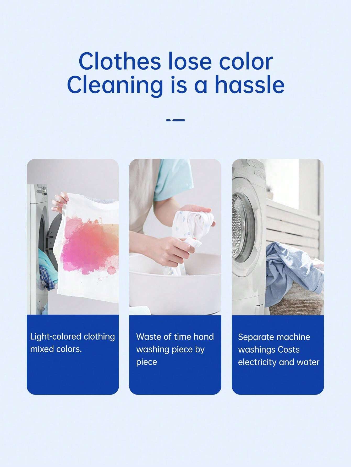 50 PCS Laundry Color Capture Sheets Matern'ella Clothes Color Capture