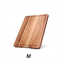 1pc Wooden Pizza Board With Acacia Wood Round Chopping Block And Handle, Suitable For Kitchen Decoration Board. Flipable --- One Side For Cutting Vegetables, The Other For Serving Or Entertaining, To Hold Pizza, Cookies, Bread, Cheese And Meat. It Is A Gift For Parents, Neighbors, Weddings, Thanksgiving, Christmas, Housewarming, Birthdays, Mother's Day And Father's Day. - Acacia Wood Cutting Board - View 14