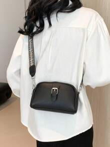 正品高品质软皮奢华钱包斜挎包设计师品牌女士单肩斜挎包 2024 - 黑色 - 查看 11