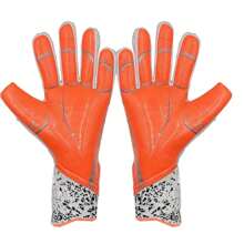 Gants de gardien de but Forte prise Anti-dérapant Gants de soccer, Gants de gardien de but de soccer respirants pour enfants, jeunes et adultes