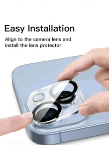 6 In1 Screen Protector [3PCS Phone Front Protective Glass + 3PCS Back Camera Lens Screen Protector] Compatible With IPhone With Camera Lens Protector Ultra HD Screen Tempered Glass 9H Hardness Scratch Resistant Compatible With IPhone 16/16 Plus/16 Pro/16 Pro Max/15/15Pro/15Plus/15Promax/14/13/12/11 Gift For Birthday, Family, Friends Phone Screen Protector, Phone Accessories