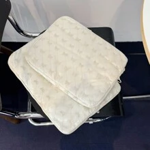 1PC Korean Ins Style Lace Embroidered Bow IPad Tablet Bag 11/13/15 Inch Laptop Storage Back To School - Multicolor - View 4