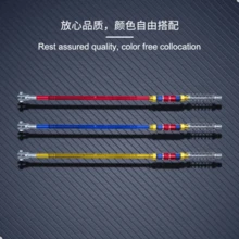 Titan Universal Sports Rear Brake Rod For Motorcycle Black Blue Gold Red Silver - màu đen - Xem 5