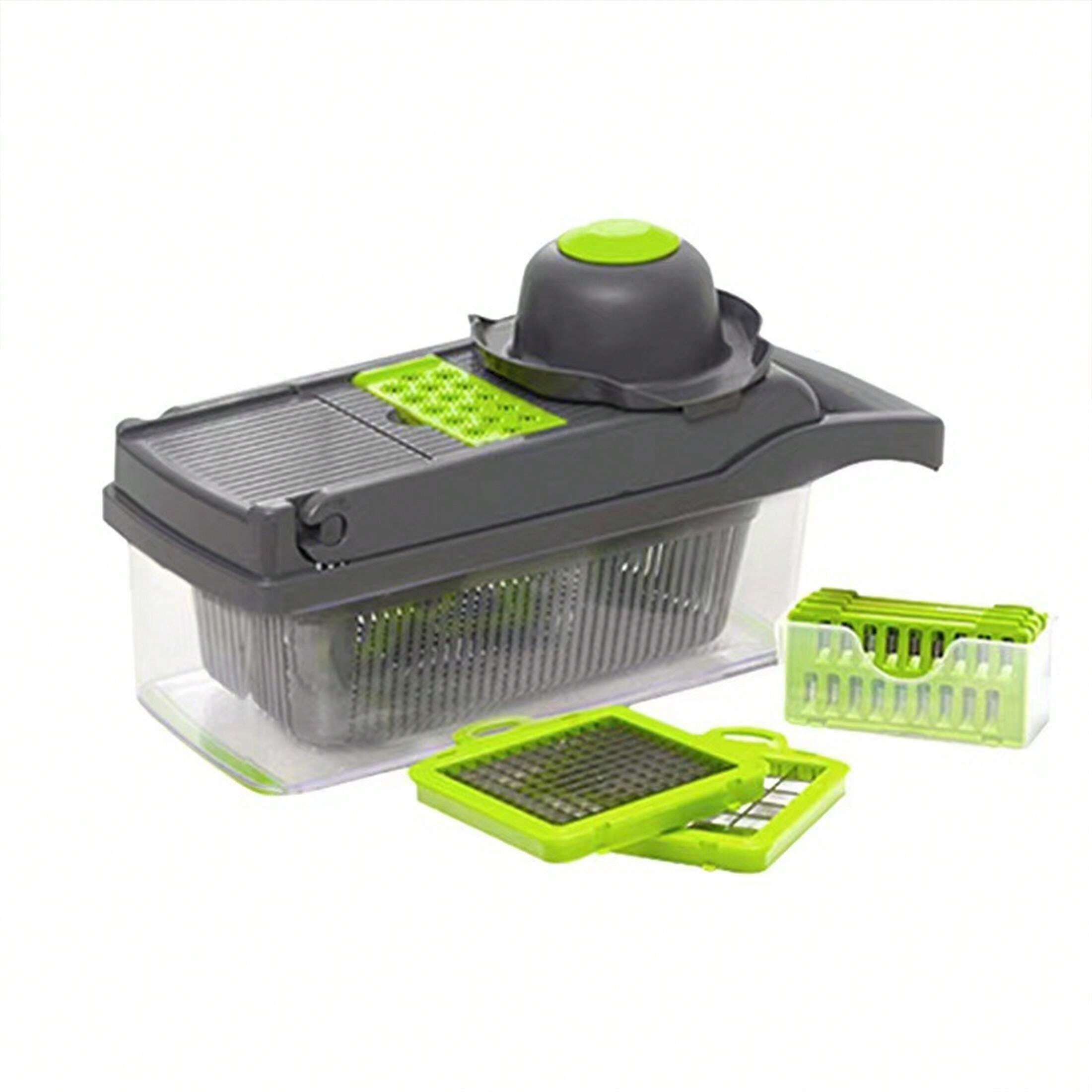 Vegetable Chopper Spiral Vegetable Slicer Onion Chopper With